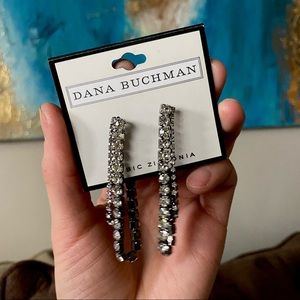 Dana Buchman CZ earrings